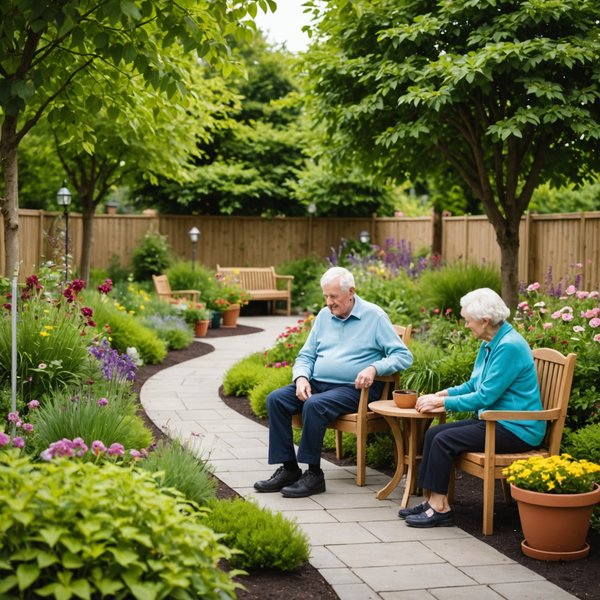 Comment concevoir un jardin sensoriel pour des personnes âgées?