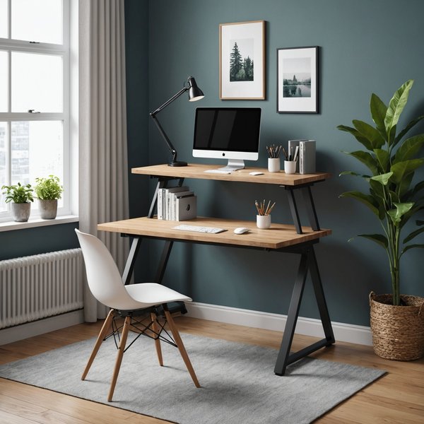 Comment concevoir un petit espace de travail ergonomique dans un salon?